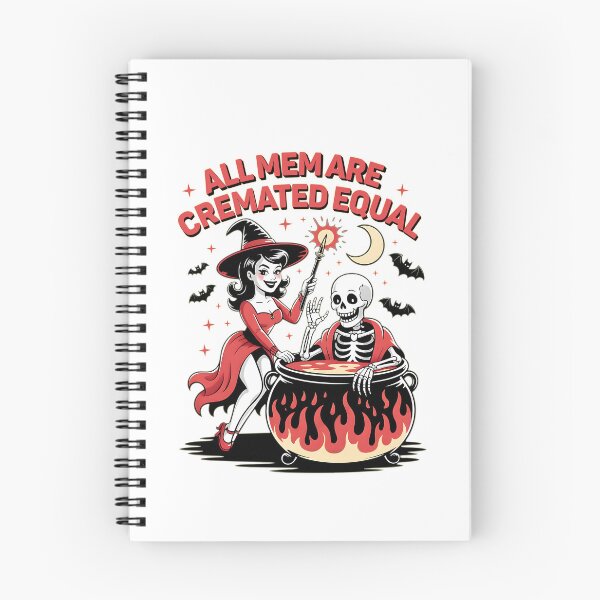 Item preview, All Men Are Cremated Equal Feminist Halloween Skeleton designed and sold by Torionrad.