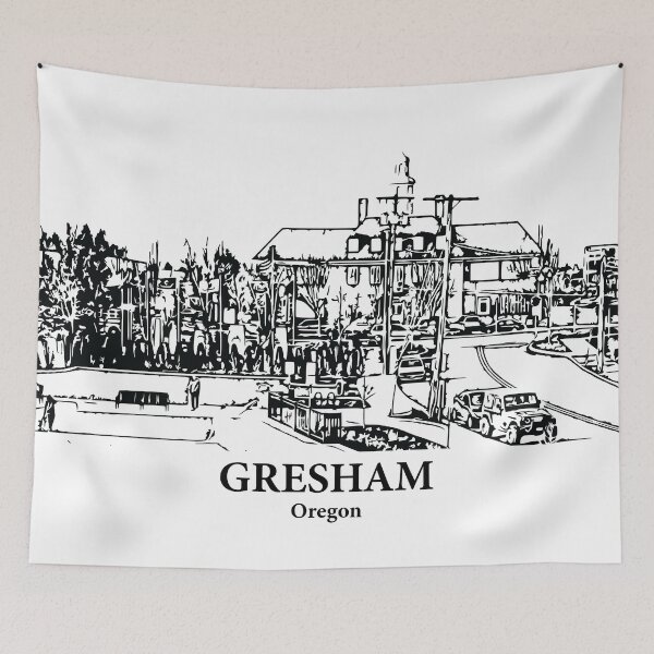 Item preview, Gresham - Oregon designed and sold by Lakeric Cityscapes.