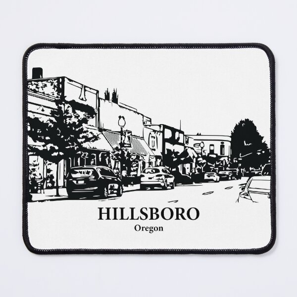 Item preview, Hillsboro - Oregon designed and sold by Lakeric Cityscapes.