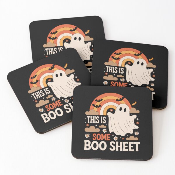 Item preview, Funny Ghost Costume for Halloween - This is Some Boo Sheet designed and sold by JulienAureo.