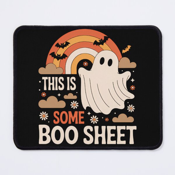 Item preview, Funny Ghost Costume for Halloween - This is Some Boo Sheet designed and sold by JulienAureo.