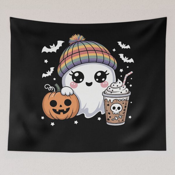 Item preview, Funny Ghost Pumpkin Boojee Coffee Spooky Season Halloween designed and sold by JulienAureo.