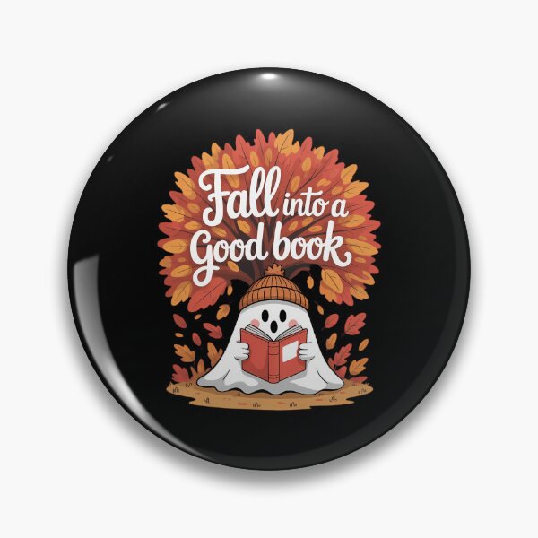 Item preview, Funny Ghost Reading Book Halloween Fall Into A Good Book designed and sold by JulienAureo.