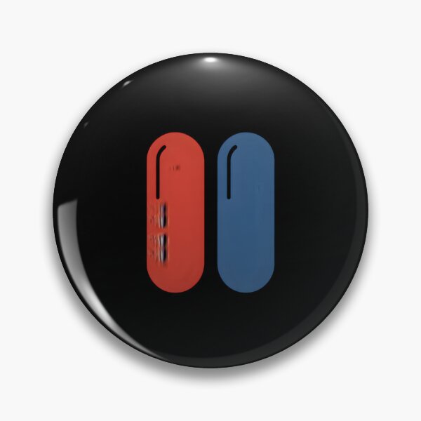 Item preview, Matrix Red & Blue Pills – Minimalist Choice Symbol designed and sold by athyabm.