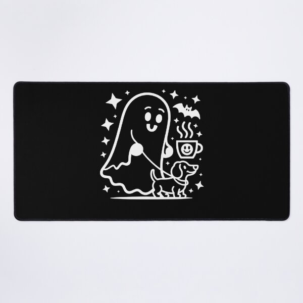 Item preview, Funny Ghost Walking Dog Spooky Season Halloween designed and sold by JulienAureo.
