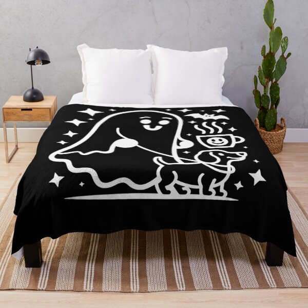 Item preview, Funny Ghost Walking Dog Spooky Season Halloween designed and sold by JulienAureo.