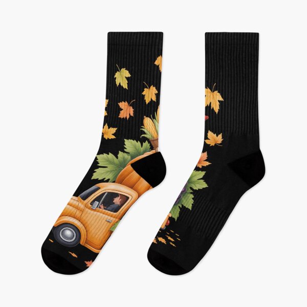 Item preview, Funny Gnomes Pumpkin Truck Autumn Leaves Fall Thanksgiving designed and sold by JulienAureo.