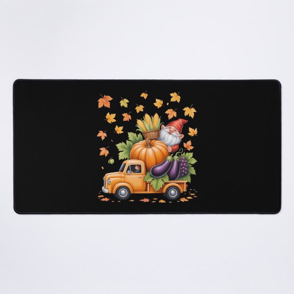 Item preview, Funny Gnomes Pumpkin Truck Autumn Leaves Fall Thanksgiving designed and sold by JulienAureo.
