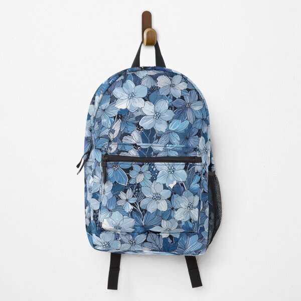 Item preview, Blue Floral Pattern designed and sold by CoolPixels.