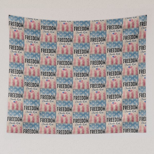 Item preview, Charlie Kirk Freedom  designed and sold by WoodburyLake.