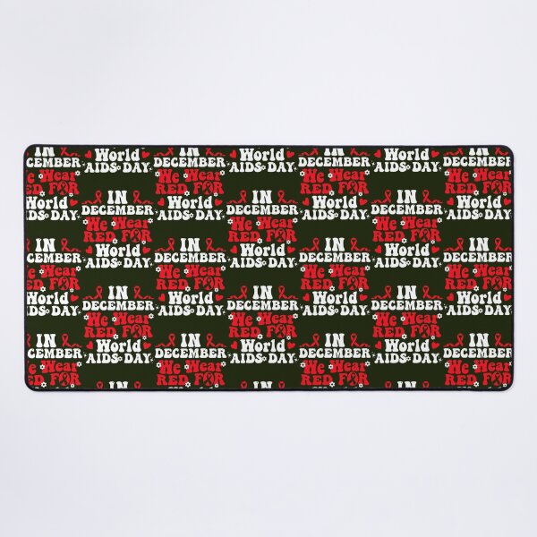 Item preview, Aids Day Awareness, In December We Wear Red For World Aids Day 2024 designed and sold by LooseThreades.