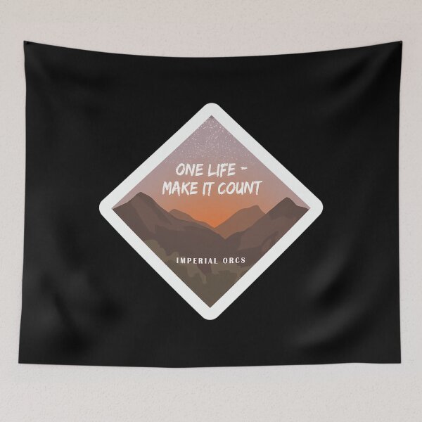 Item preview,  Imperial Orcs - One Life Make It Count designed and sold by KathlenArnold.