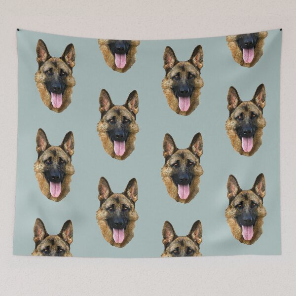 Item preview, German Shepherd Head Tilt designed and sold by ElegantCat.