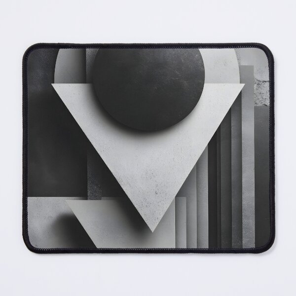 Item preview, Bauhaus Inspired Black White Print – Modernist Art for Living Spaces designed and sold by AutoPopStudio.
