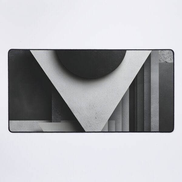 Item preview, Bauhaus Inspired Black White Print – Modernist Art for Living Spaces designed and sold by AutoPopStudio.