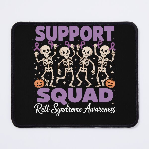 Item preview, Funny Halloween Rett Syndrome Skeleton Support Squad designed and sold by JulienAureo.