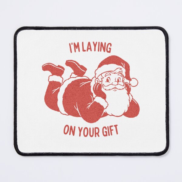 Item preview, Dirty Gift Retro Style Naughty Santa Christmas designed and sold by TackyTime.