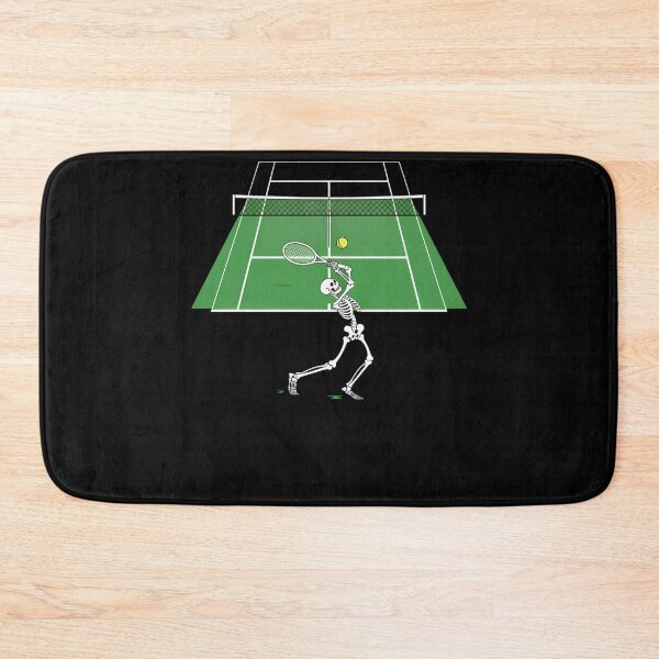 Item preview, Funny Halloween Skeleton playing Tennis designed and sold by JulienAureo.