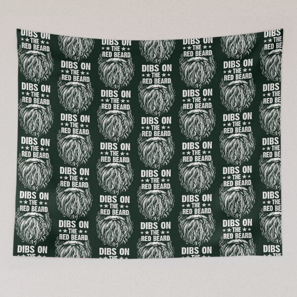 Item preview, Dibs on the Red Beard Funny Irish Ginger St Patrick_s Day Shirt designed and sold by LooseThreades.