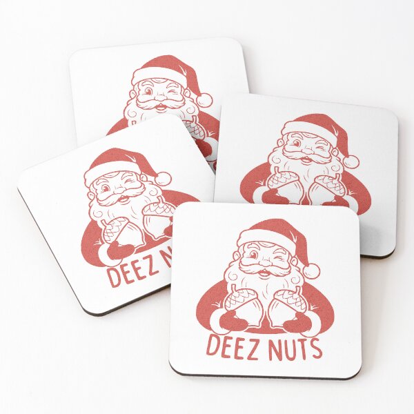 Item preview, Dirty Nuts Joke Retro Style Naughty Santa Christmas designed and sold by TackyTime.