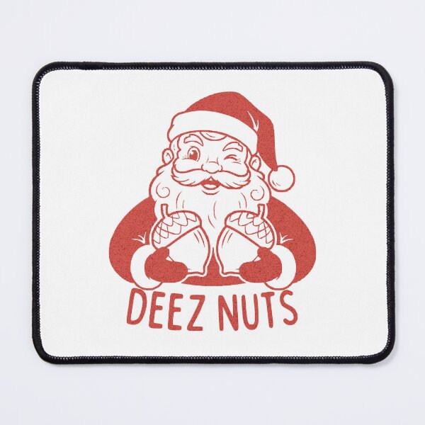 Item preview, Dirty Nuts Joke Retro Style Naughty Santa Christmas designed and sold by TackyTime.