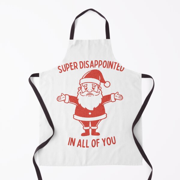 Item preview, Funny Disappointed Retro Style Naughty Santa Christmas designed and sold by TackyTime.