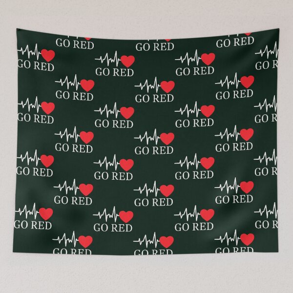 Item preview, Go Red For Women Heart Disease Month Awareness designed and sold by LooseThreades.