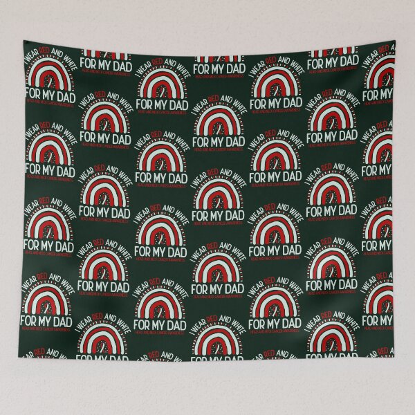 Item preview, Head and neck cancer Awareness I Wear Red For My Dad designed and sold by LooseThreades.