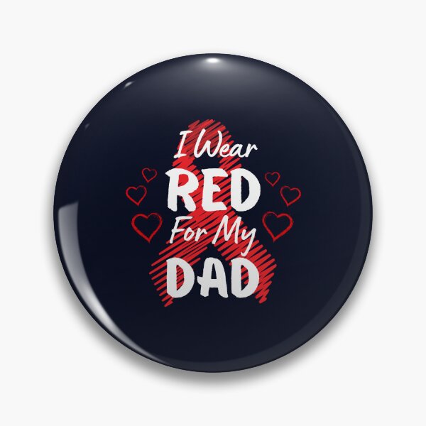 Item preview, Heart Disease Awareness I wear Red designed and sold by LooseThreades.