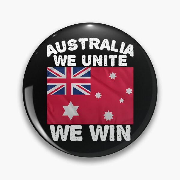 Item preview, Australia We Unite We Win designed and sold by RyanHerd.
