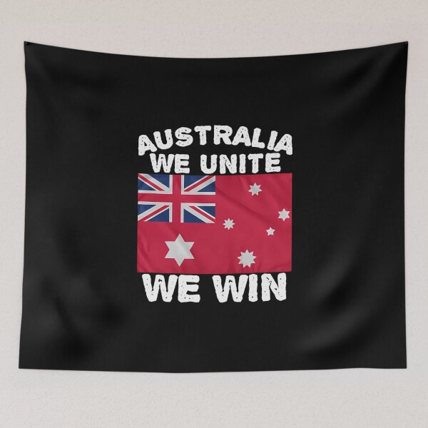 Item preview, Australia We Unite We Win designed and sold by RyanHerd.