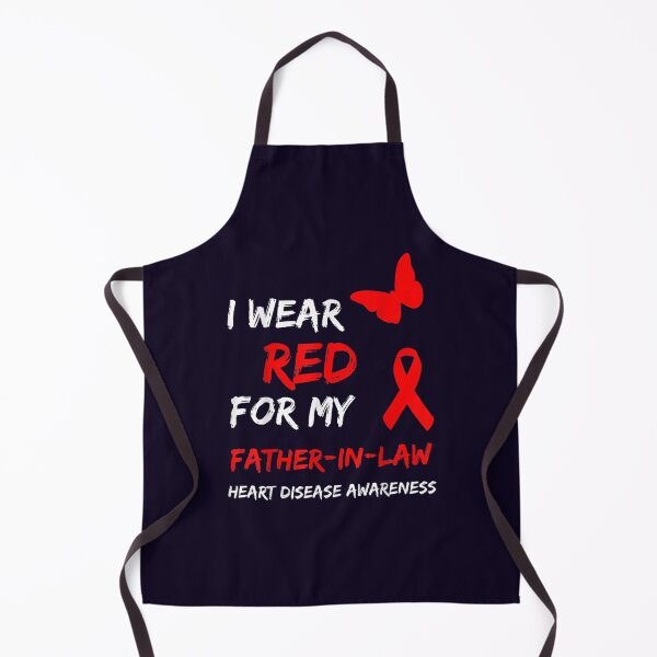 Item preview, Heart Disease I Wear Red For My Father In Law Ribbon Oversized  designed and sold by LooseThreades.
