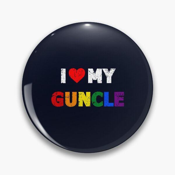 Item preview, I Love My Guncle I Heart My Gay Uncle designed and sold by LooseThreades.