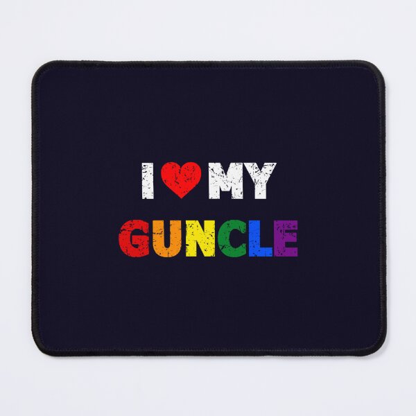 Item preview, I Love My Guncle I Heart My Gay Uncle designed and sold by LooseThreades.