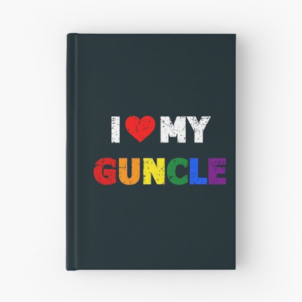 Item preview, I Love My Guncle I Heart My Gay Uncle designed and sold by LooseThreades.