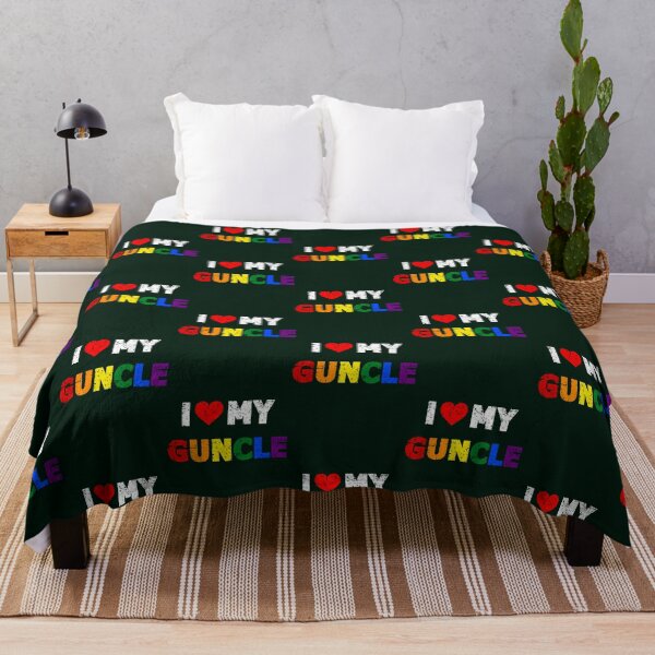 Item preview, I Love My Guncle I Heart My Gay Uncle designed and sold by LooseThreades.