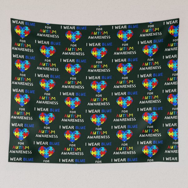 Item preview, I Wear Blue For Autism Awareness Oversized  designed and sold by LooseThreades.