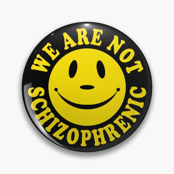 Item preview, We Are Not Schizophrenic designed and sold by Bearded Jester Designs.