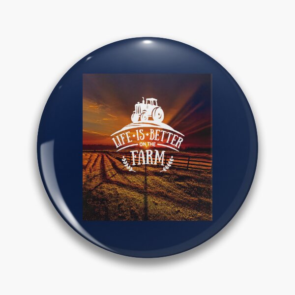 Item preview, Life Is Better On The Farm backgroud sunset designed and sold by vincentmarcus.