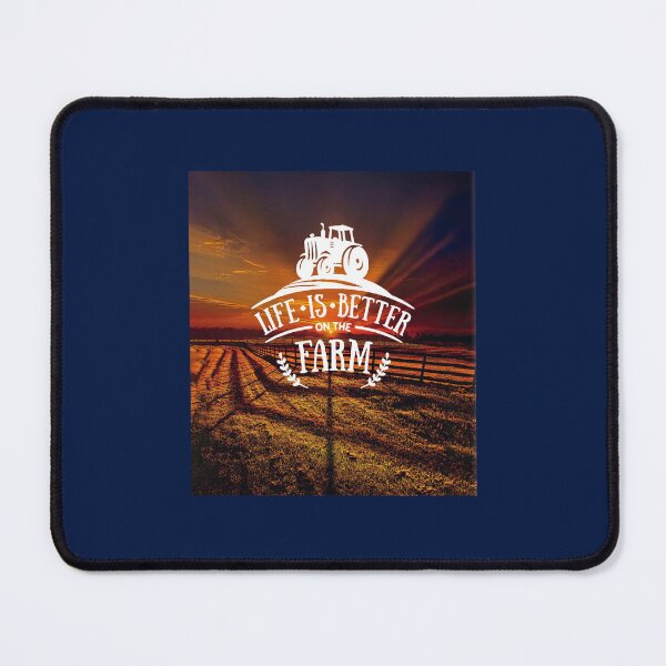 Item preview, Life Is Better On The Farm backgroud sunset designed and sold by vincentmarcus.