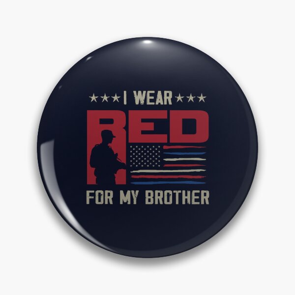 Item preview, I Wear Red For My Brother Classic  designed and sold by LooseThreades.