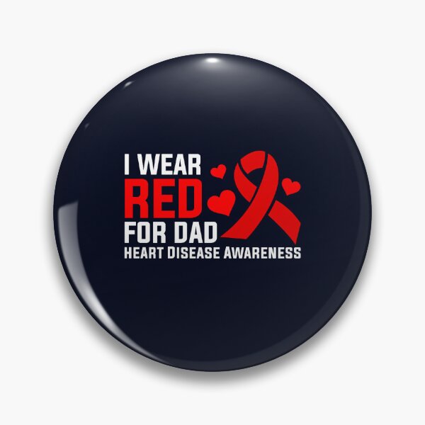 Item preview, I Wear Red For My Dad Heart Disease Awareness In February  designed and sold by LooseThreades.