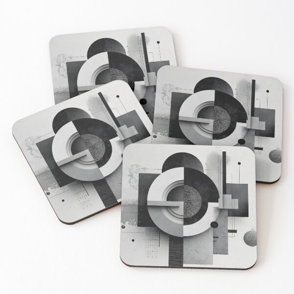 Item preview, Bauhaus Inspired Black and White Print – Ideal for Architect Offices designed and sold by AutoPopStudio.