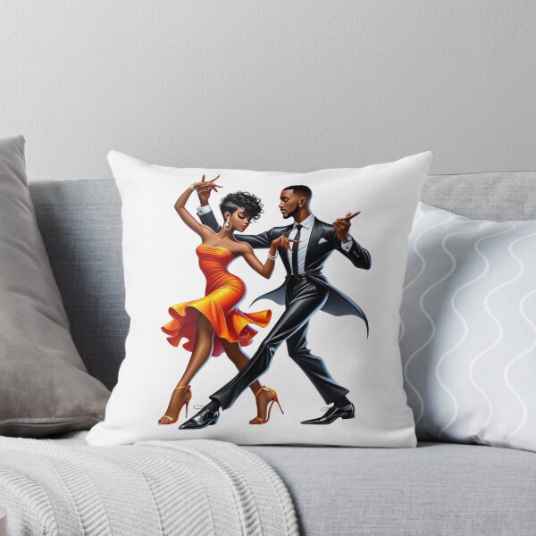Item preview, Elegant Black Couple Dancing designed and sold by Lulunza.