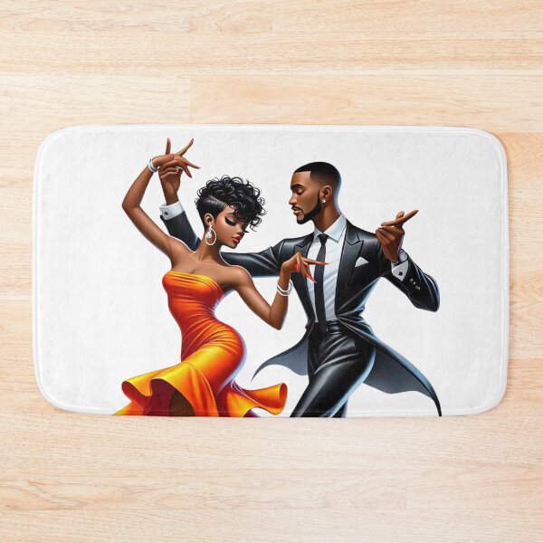 Item preview, Elegant Black Couple Dancing designed and sold by Lulunza.