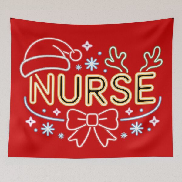 Item preview, Merry Christmas Nurse designed and sold by Astralia.