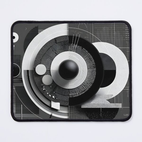 Item preview, Bauhaus Inspired Abstract Wall Art – Modern Print for Apartments designed and sold by AutoPopStudio.