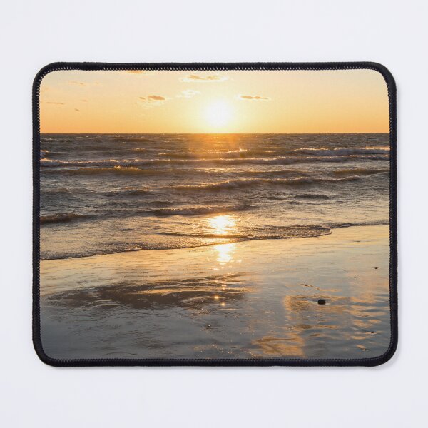 Item preview, Spilled Gold Sunset Over the Ocean Waves designed and sold by Georgia Mizuleva.