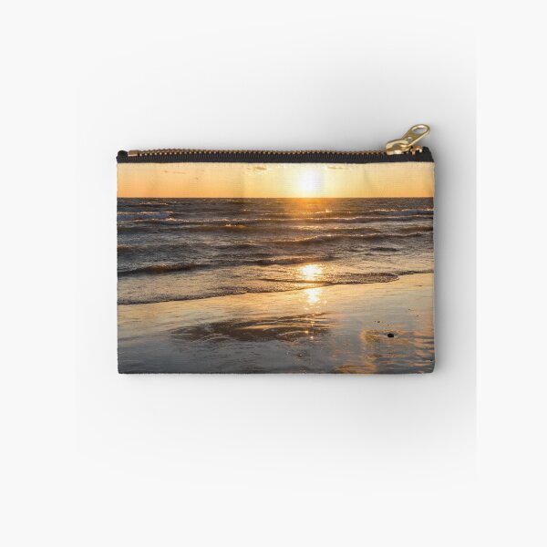 Item preview, Spilled Gold Sunset Over the Ocean Waves designed and sold by Georgia Mizuleva.
