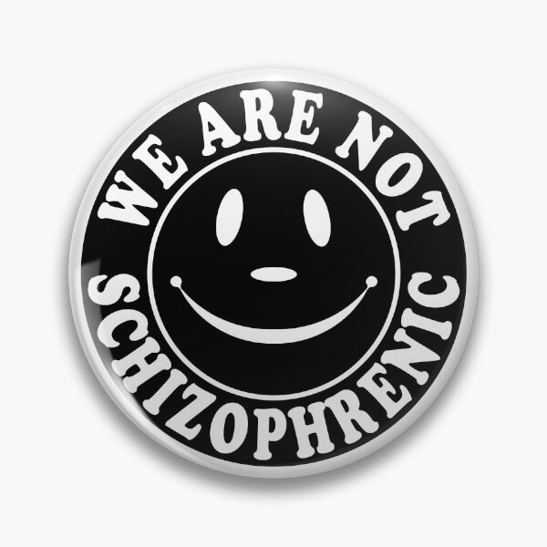 Item preview, We Are Not Schizophrenic designed and sold by Bearded Jester Designs.